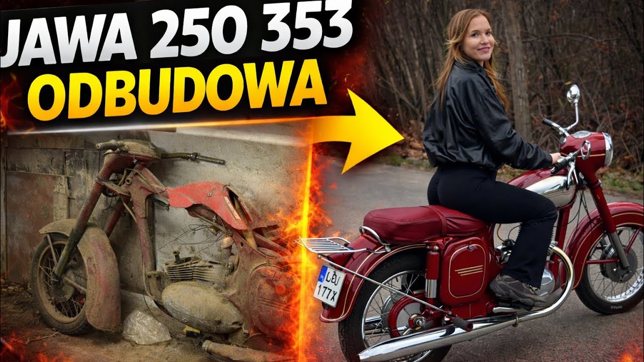 JAWA 250 353 WIELKA RENOWACJA *PONAD 60 LAT*