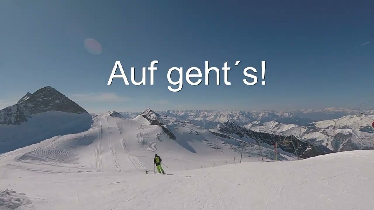 Talabfahrt Hintertuxer Gletscher