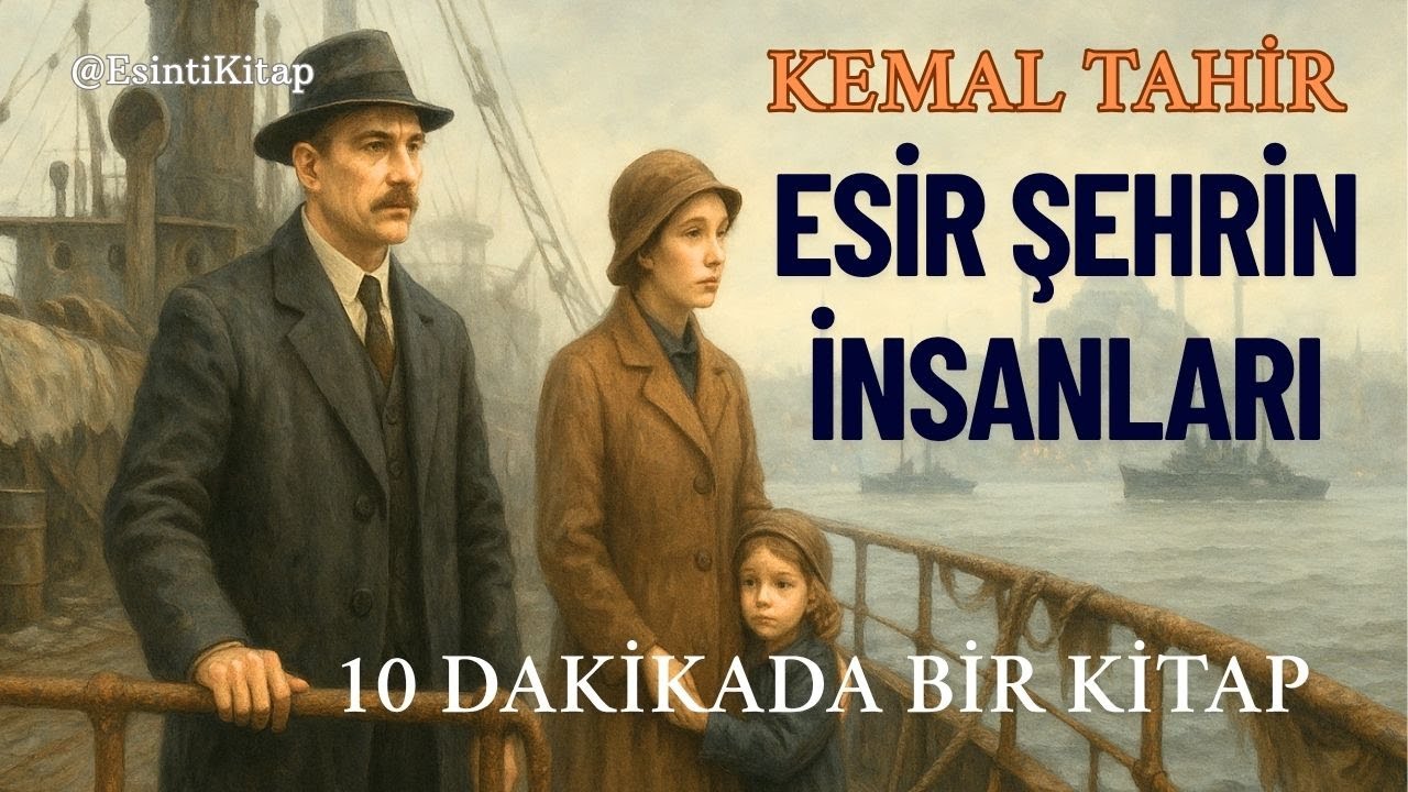 Esir Şehrin İnsanları / Kemal Tahir I  Hiç Okumayanlar ve Öğrenciler İçin I🎙️Kitap Özeti