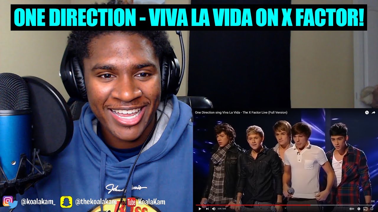 One Direction sing Viva La Vida - The X Factor Live (Full Version) | REACTION