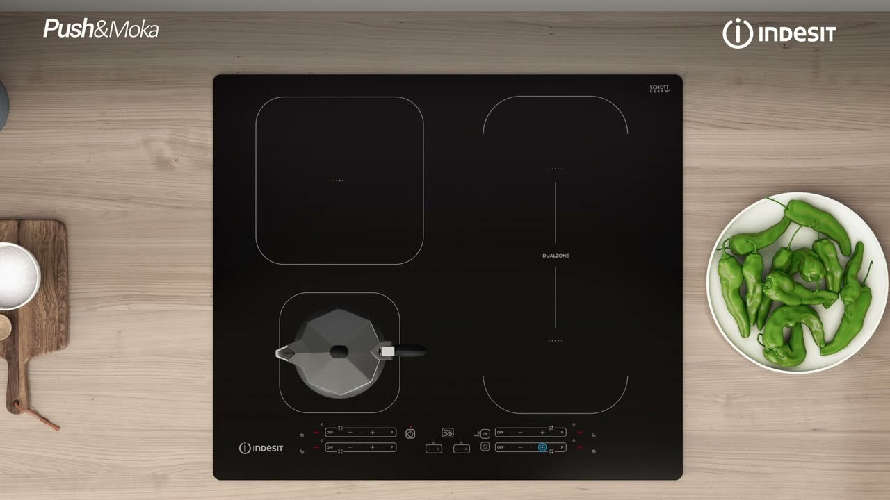 Piano cottura a induzione Indesit IB 65B60 NE 60 cm