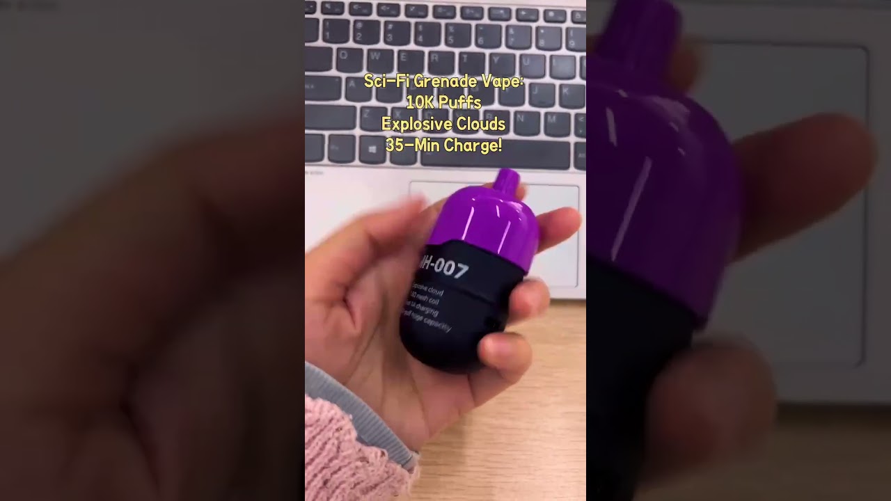 Sci-Fi Grenade Vape #disposablepod