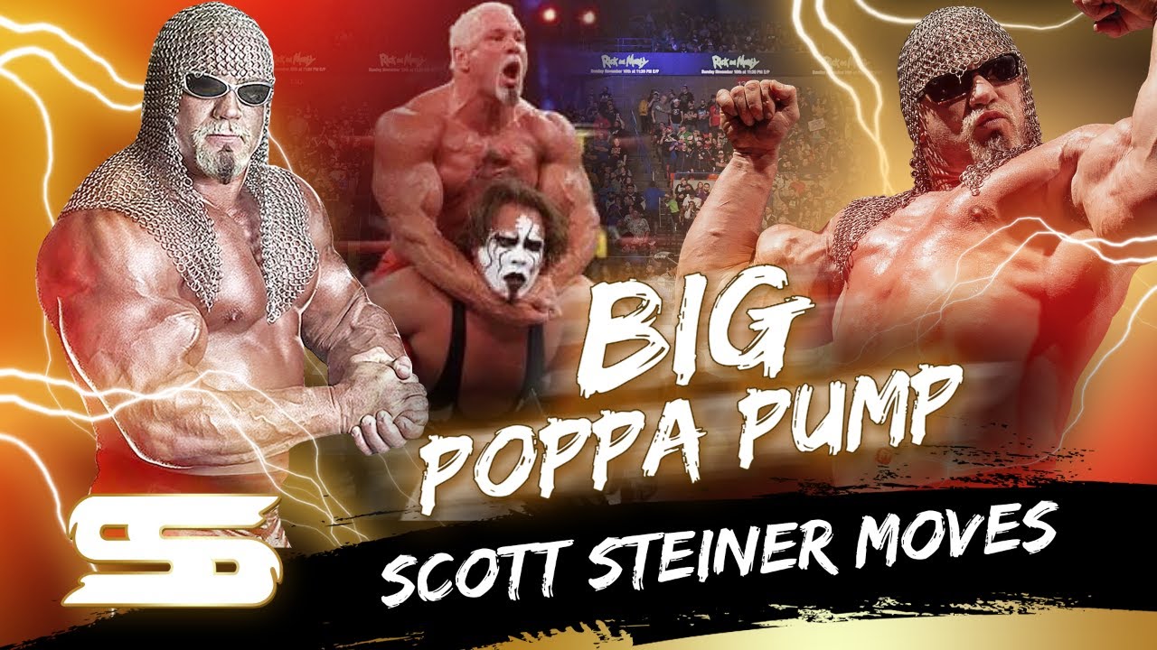 Top 76 Moves of Big Poppa Pump Scott Steiner