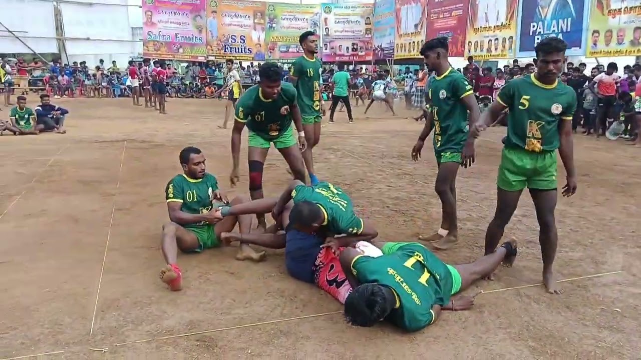 நாள்: 25/02/24 இடம்:வல்லம் ஜூனியர் KMC குறும்பை vs சிவந்தி தாமரை கிருஷ்ணாபுரம்