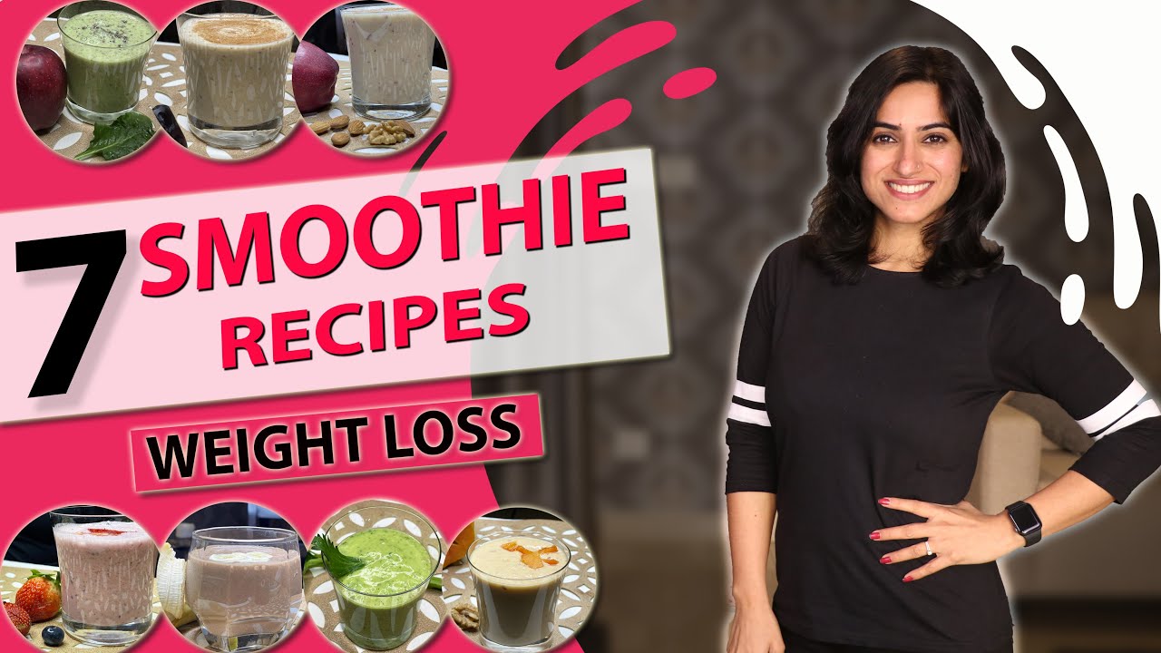 7 Tasty Shake Recipes for Weight Loss | By GunjanShouts