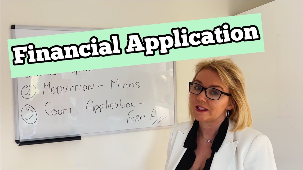 The process of a FINANCIAL APPLICATION