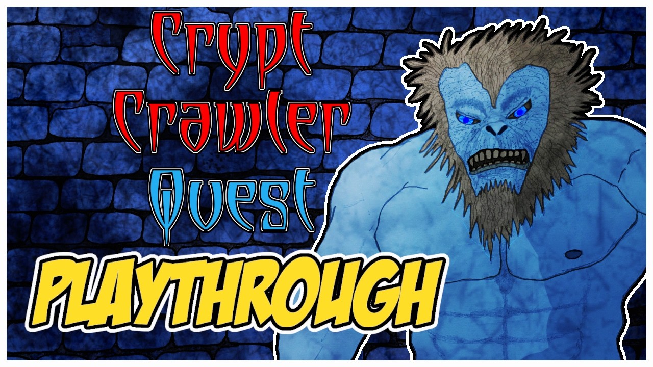 Crypt Crawler Quest Playthrough: An EPIC Solo Adventure!