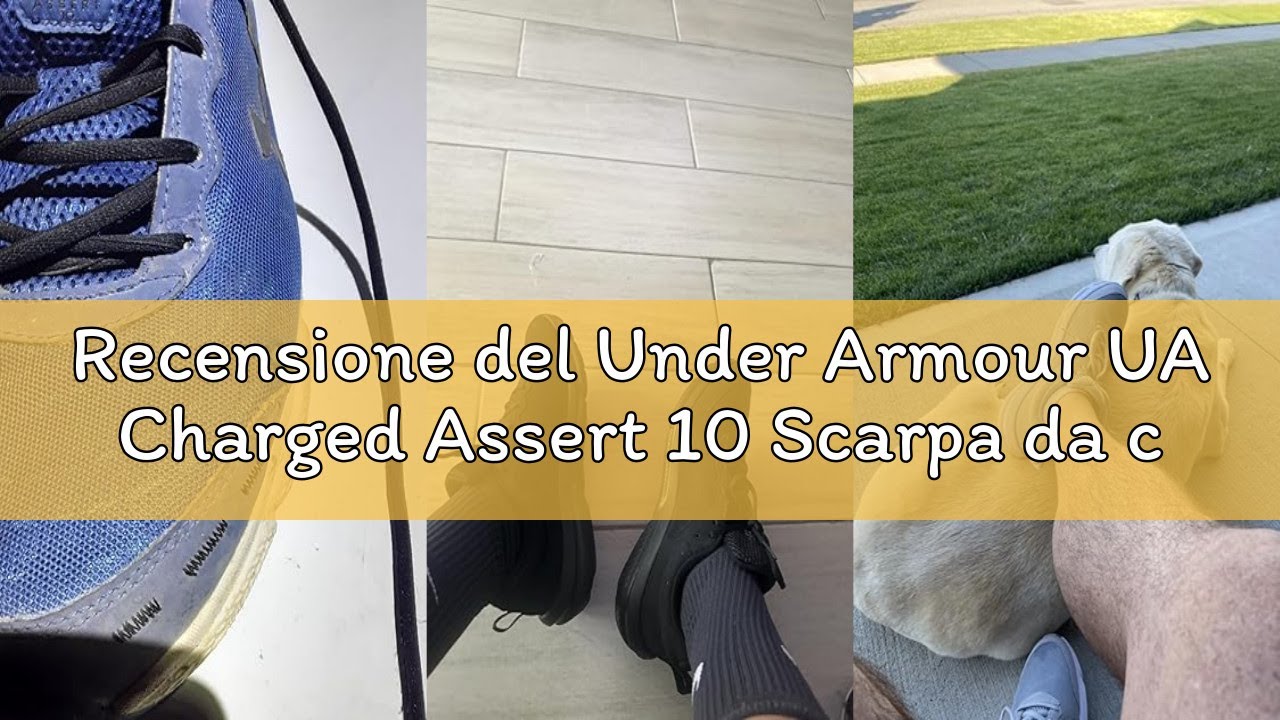 Recensione del Under Armour UA Charged Assert 10 Scarpa da corsaUomo