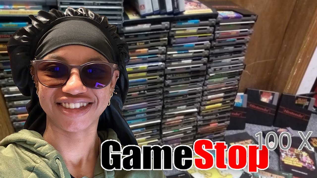 Trading in 100 Games at Game Stop