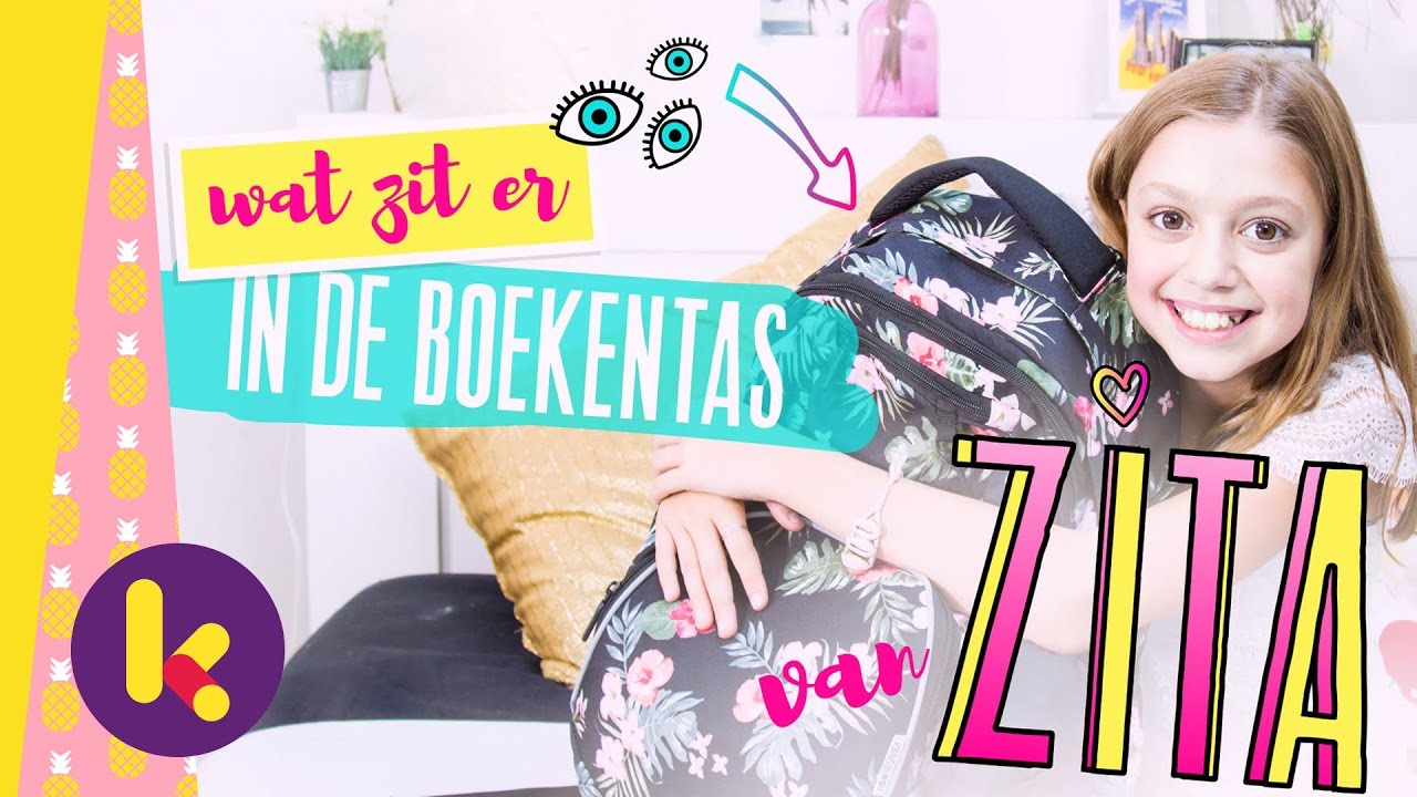 Back to school / Wat zit er in de boekentas van Zita?