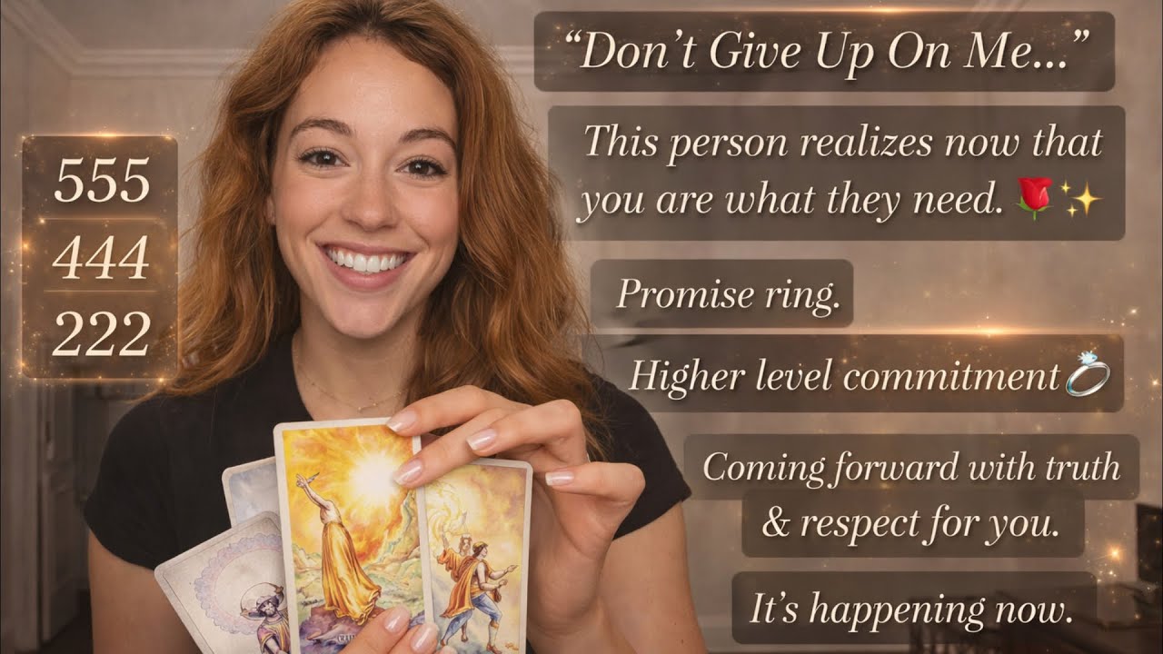 Don't Give Up On Me... | Tarot Love Reading: Love Is Coming Your Way 💖💍