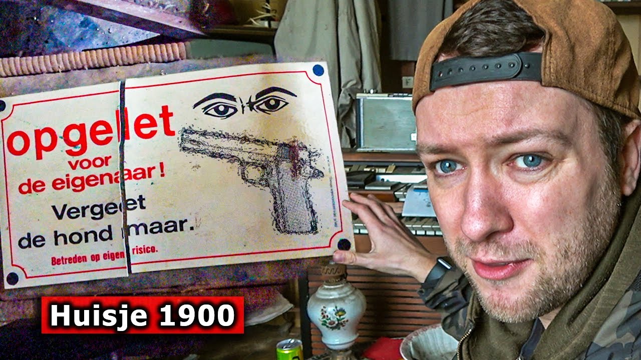 Bizar Verlaten Huis Die ik Alleen bezoek
