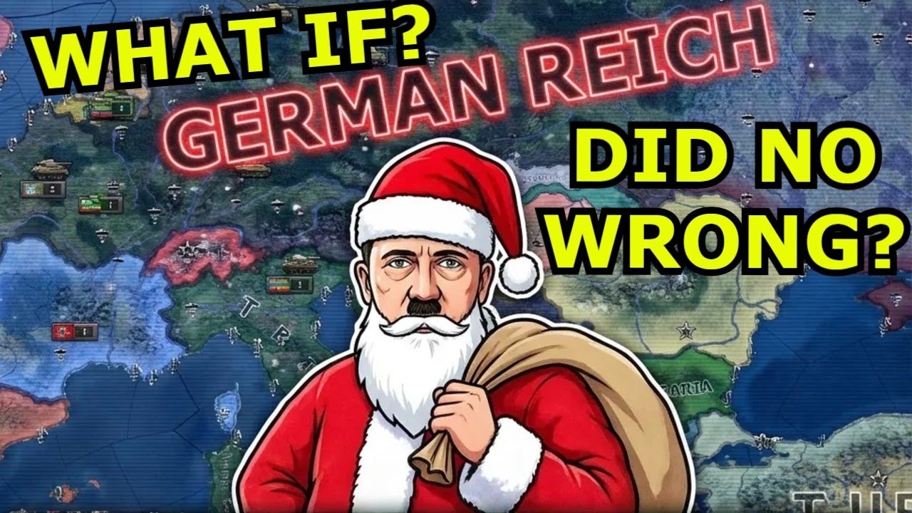 Hoi4: Что если бы Германия не сделала ничего плохого на Рождество?