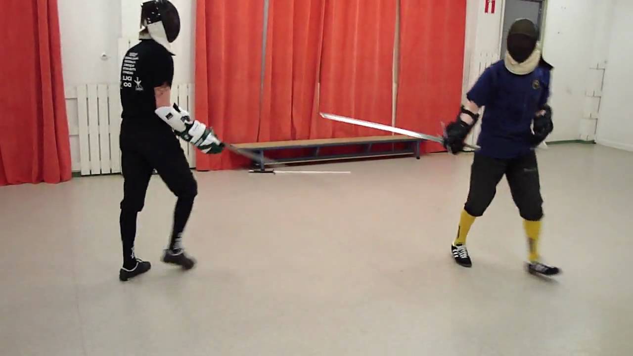 HEMA WMA Anders K&RobertSteel Longsword Slow Sparring