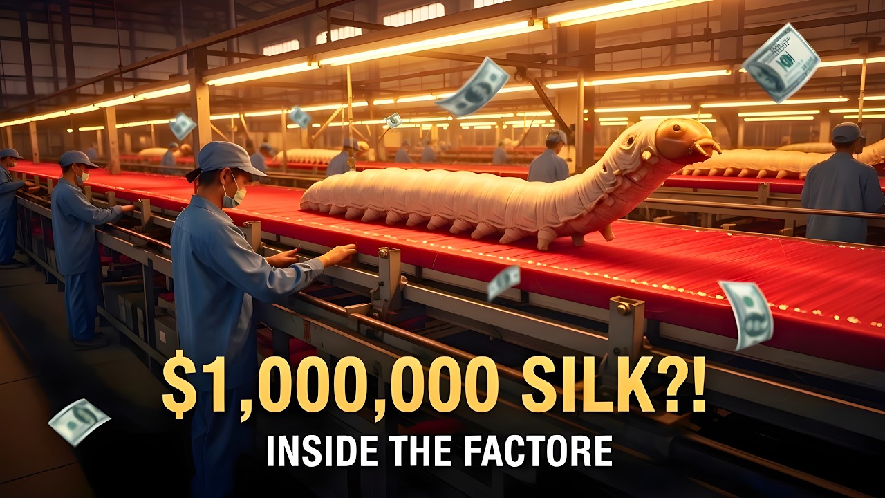 Inside the Luxury Silk Factory – (Full Process) How Million-Dollar Textiles Are Made