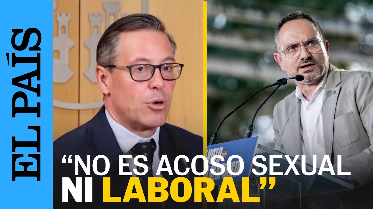MÓSTOLES | SERRANO, número dos de AYUSO, defiende la inocencia del alcalde | EL PAÍS