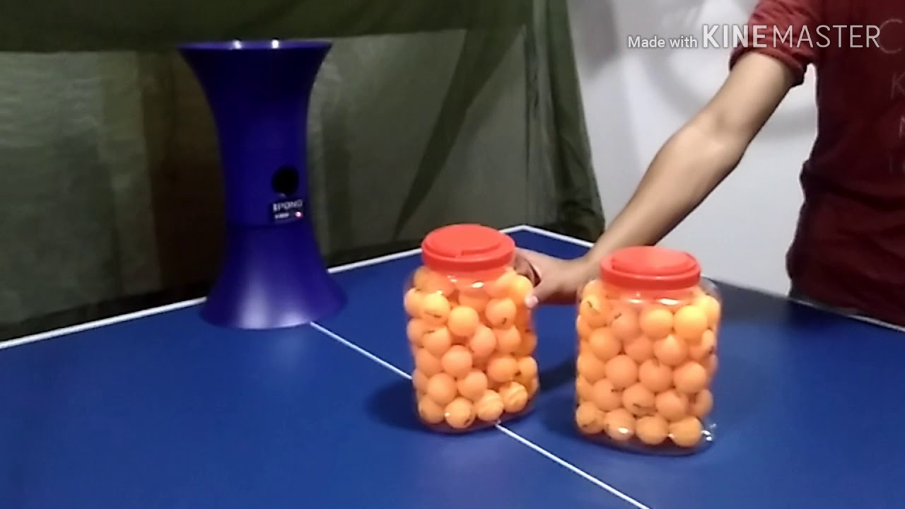 Unboxing Ipong V300 - Tutorial Robot Tennis - Table Tennis Surabaya