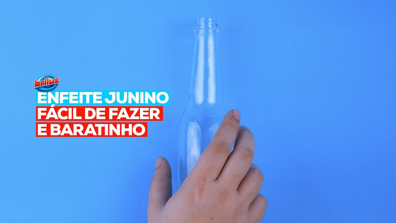 Enfeite junino f&aacute;cil de fazer e baratinho