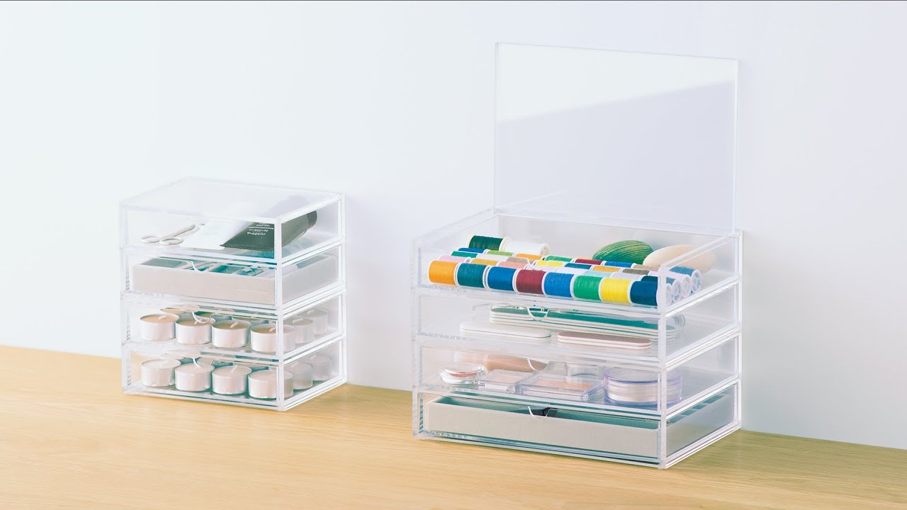 MUJI無印良品: Compact Life（Acrylic/MDF storage）