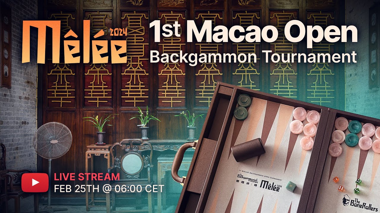 FINALS - 1st Macao (China) Open Backgammon Tournament: Duplicis / Sortitis Max / Eruditis