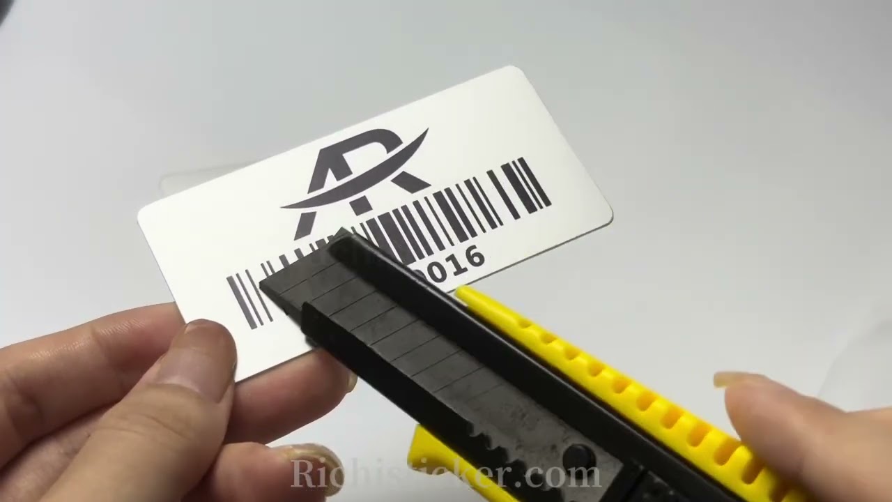Serial Anodized Aluminum Plates