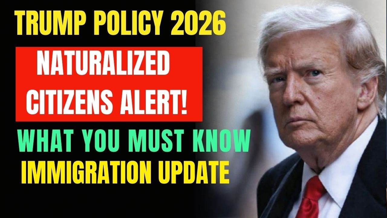 Trump Immigration Policy 2026: What Naturalized Americans Need to Know Now &ndash; Full Legal Breakdown