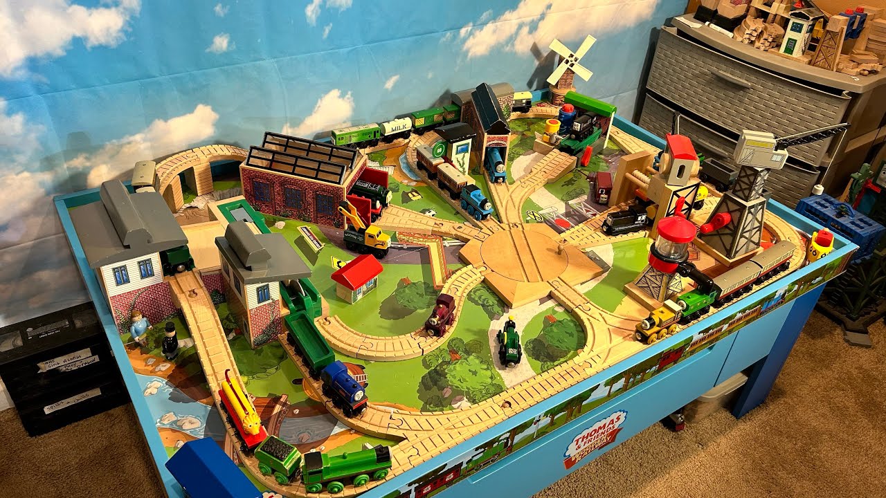 Thomas Wooden Railway Layout - June 2024