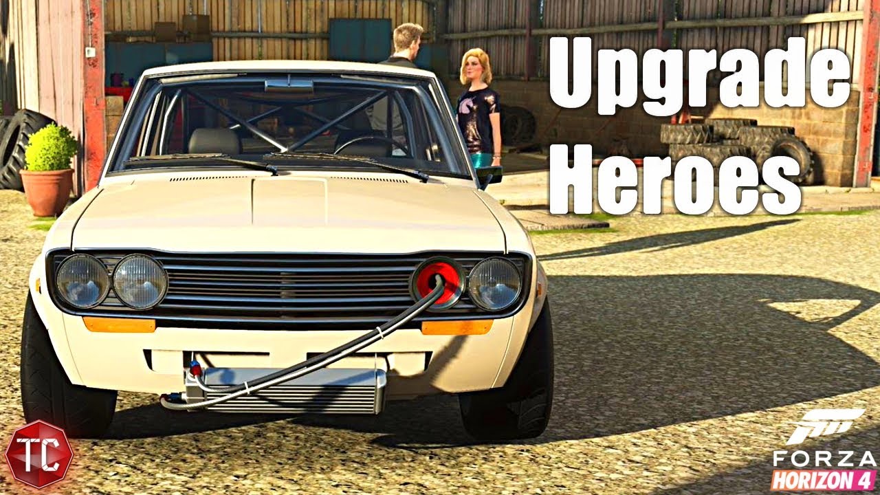 Forza Horizon 4: NEW HORIZON STORY GAMEPLAY!! Upgrade Heroes! Widebody Datsun & MORE!