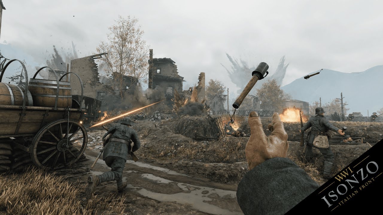 [RELEASE!] Isonzo | Battle of Kolovrat Ridge 1917 | German Assault Gameplay | MG08/15 GP | 24 VS 24