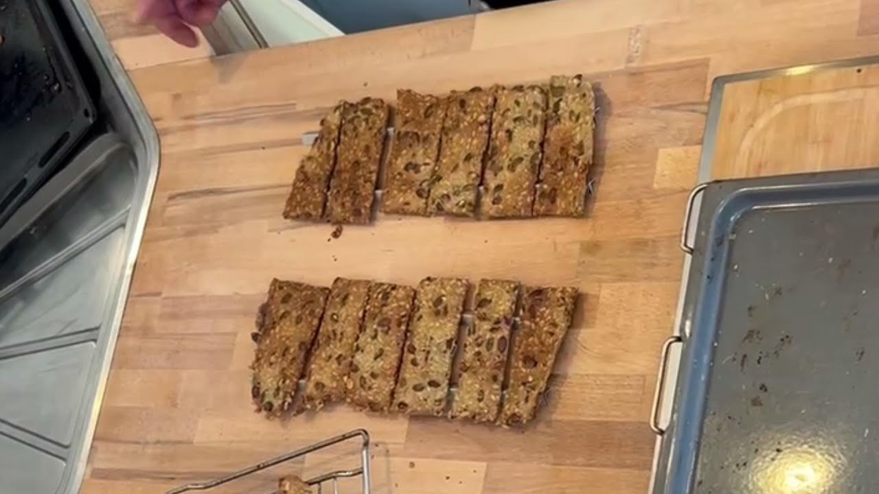 ... wie ich Knäckebrot backe ...