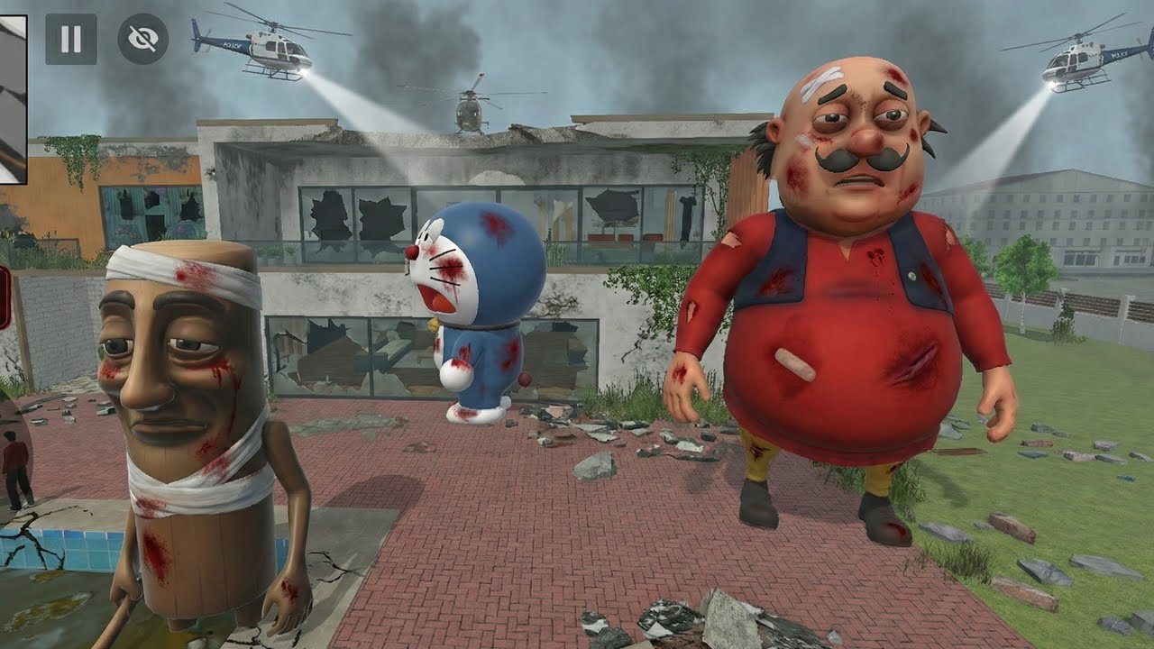 🚔 পুলিশের সাথে Motu-র ভয়ংকর যুদ্ধ | Indian Theft Auto Simulator