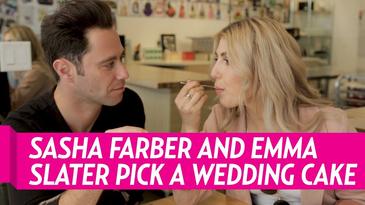DWTS' Sasha Farber and Emma Slater Pick Their Perfect Wedding Cake
