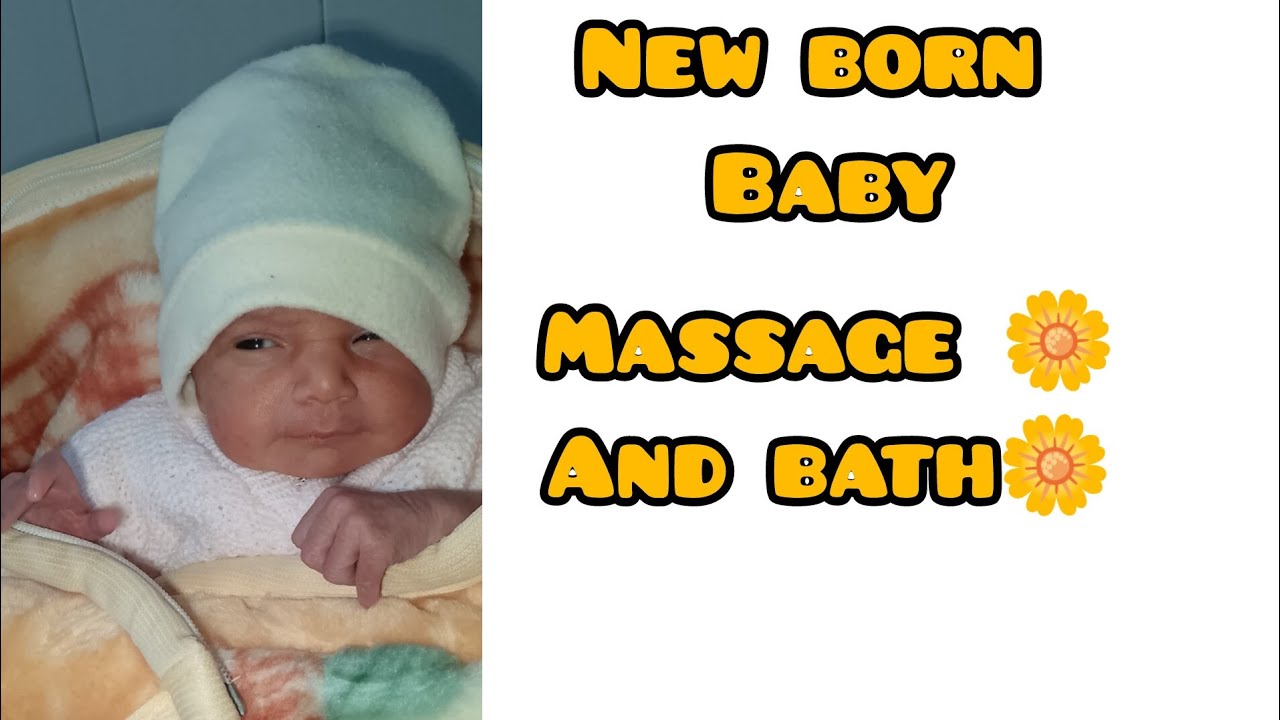 new born baby 🌼bath and massage 🌼#support #adroblebaby #cute #viralvideo #sweetbaby @HSFofficial🌼