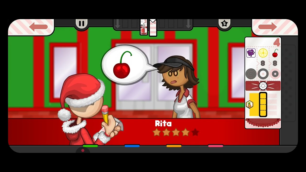 Papa's Bakeria To Go! - A Special Recipe from Santa during Christmas (Perfect Day)