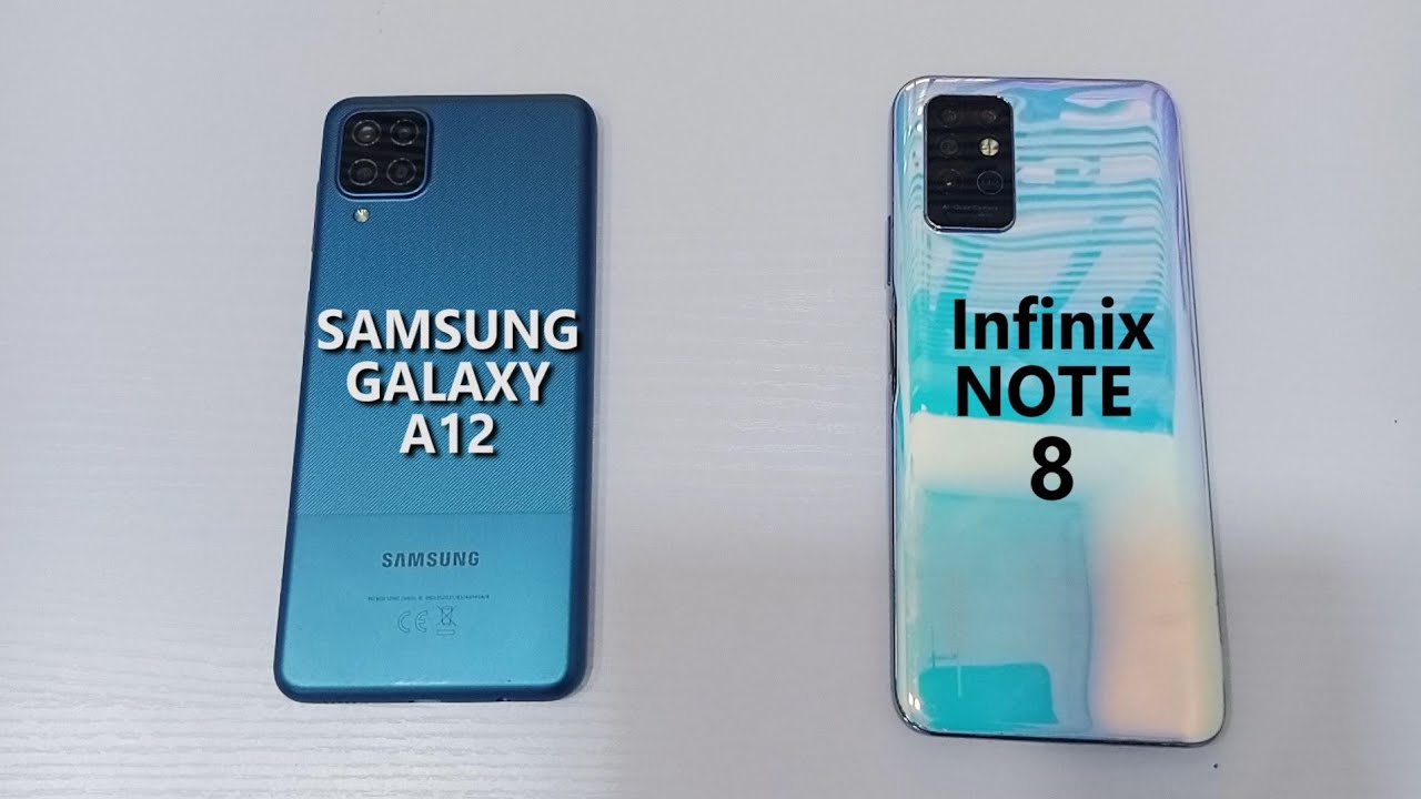 Samsung Galaxy A12 vs Infinix Note 8: Speed Test & RAM Management