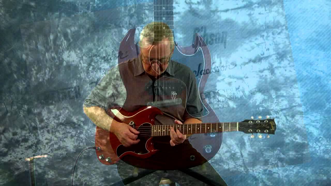 Les Paul Guitar -  1961 Gibson Les Paul Junior SG Gibson w/Case  Mahogany Cherry - 515-864-6136