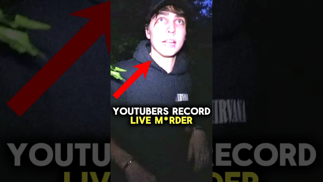 Youtubers Record Live M*rder😳 #scary #creepy #disturbing