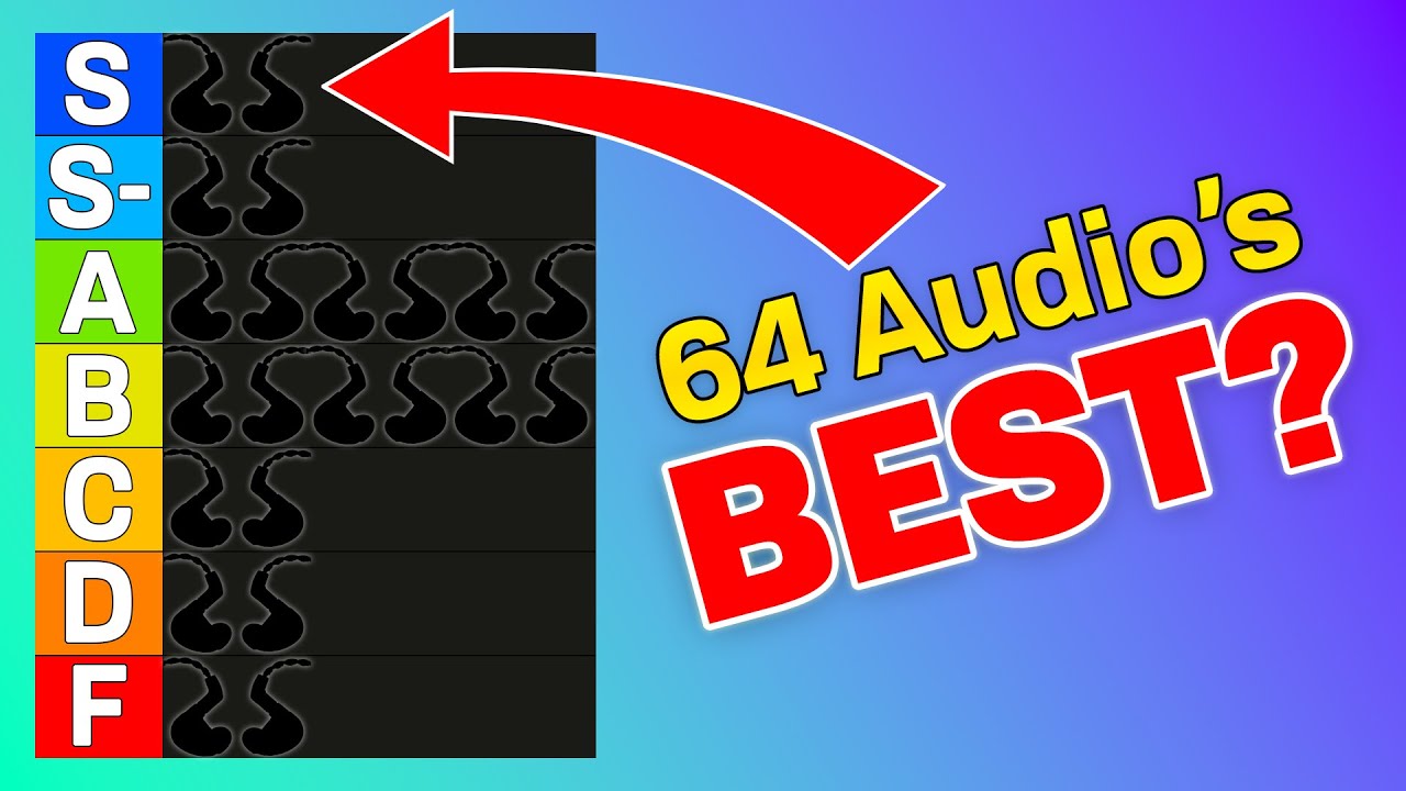Ranking (almost) ALL the 64 Audio IEMs! Updated for 2025