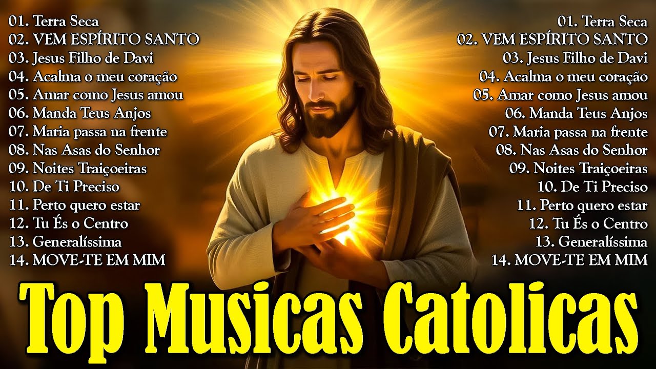 2026 Lindas Músicas Religiosas | Músicas Católicas Mais Tocadas | Jesus Filho de Davi/Terra Seca..
