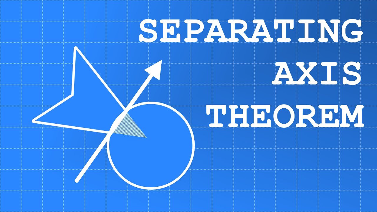 How 2D Game Collision Works (Separating Axis Theorem)