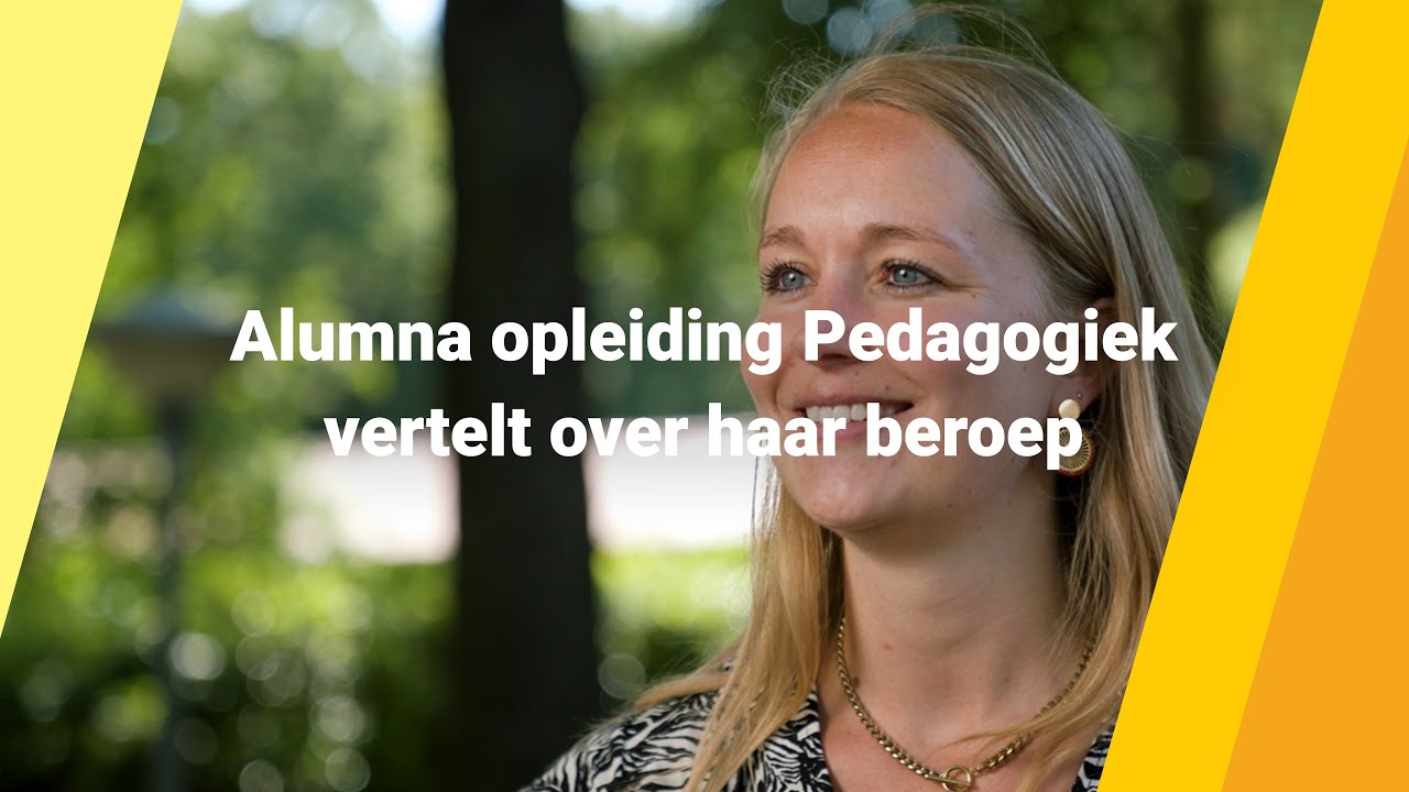 Saskia, alumna opleiding Pedagogiek, vertelt over haar beroep | hogeschool Windesheim