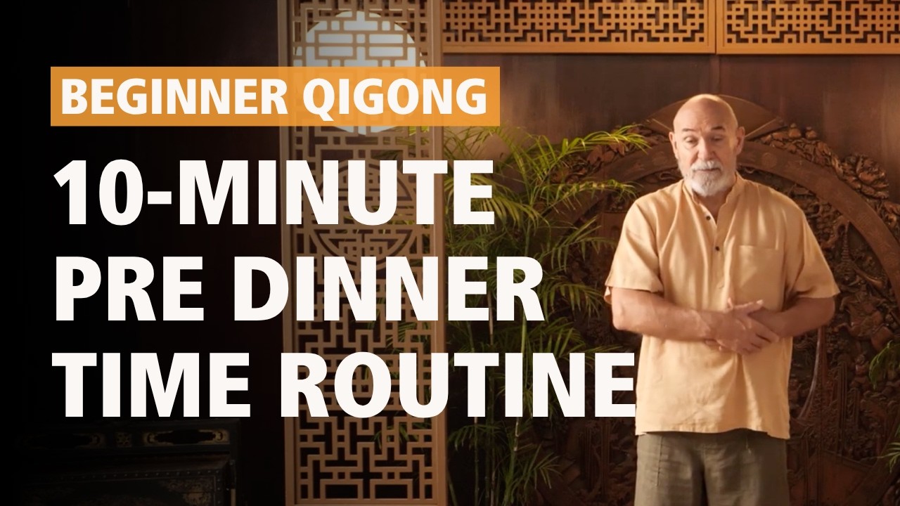 #118 Beginner Class-Qi Gong 10-minute Pre Dinner Time Routine for Digestive Support