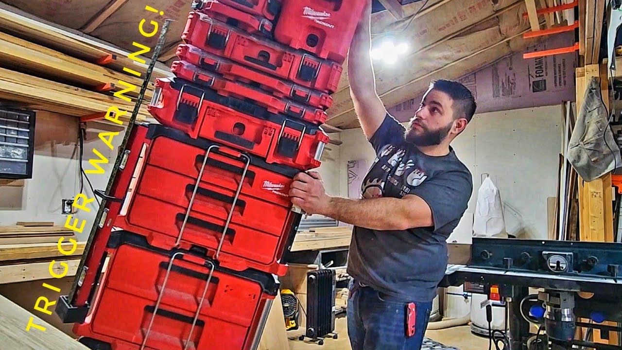 Complete Milwaukee Packout Tour | How I Organize My Carpentry Business