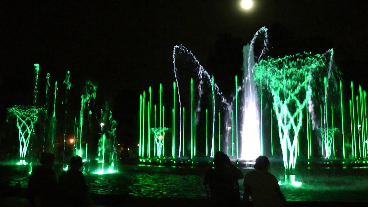 Budapest Margaret Island Musical Fountain - 
