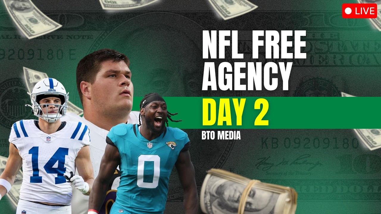 NFL FREE AGENCY DAY 2!
