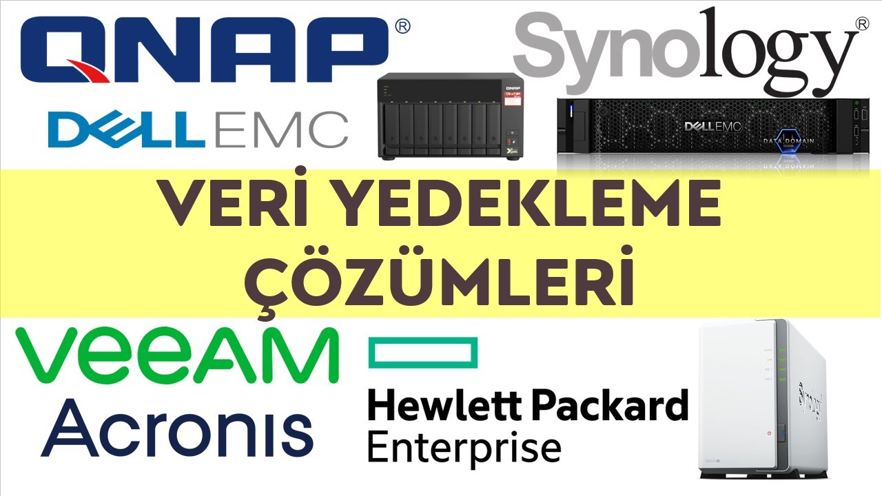 Veri Yedekleme Çözümleri ve Yöntemleri Yazılım Donanım olarak Yedekleme