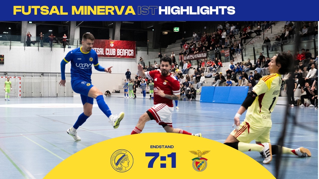 Cupfinal Highlights Futsal Minerva vs. Benfica Rorschach (7:1) - 21.02.2026
