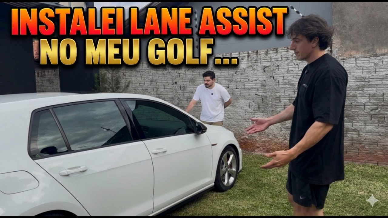 Meu Golf agora dirige sozinho? (Instalando Lane Assist)