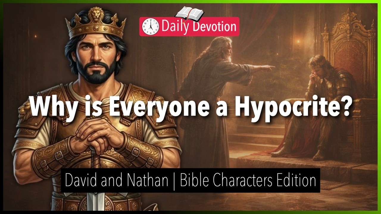 April 10: Why is Everyone a Hypocrite? - David and Nathan  - 1 Samuel 12- 365 Daily Devotions
