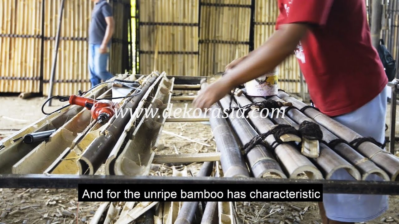 How to make a bamboo fence, bamboo panel, bamboo screen and bamboo fencing manufacturing
